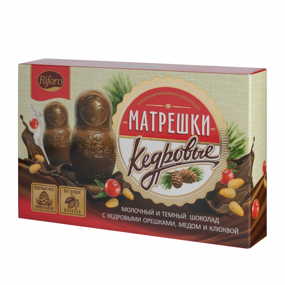  Риф и ко Конфеты "Матрёшки кедровые" 100г           в Лениногорске